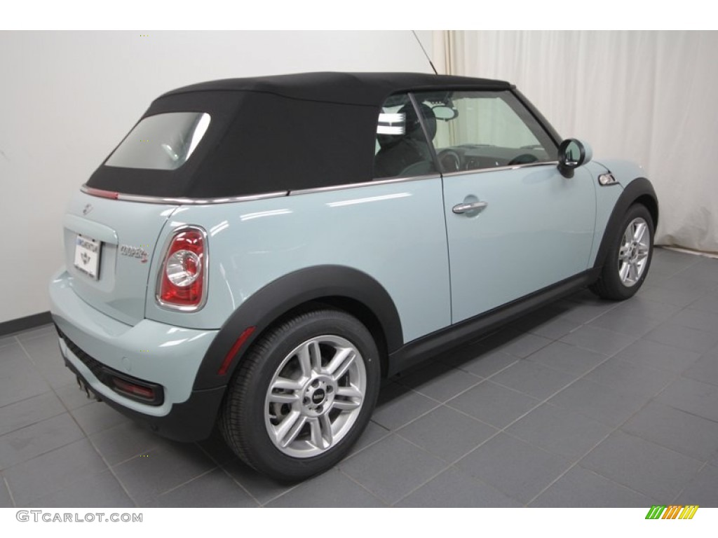 Ice Blue 2012 Mini Cooper S Convertible Exterior Photo #62117900