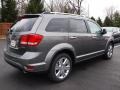 2012 Storm Grey Pearl Dodge Journey Crew AWD  photo #3