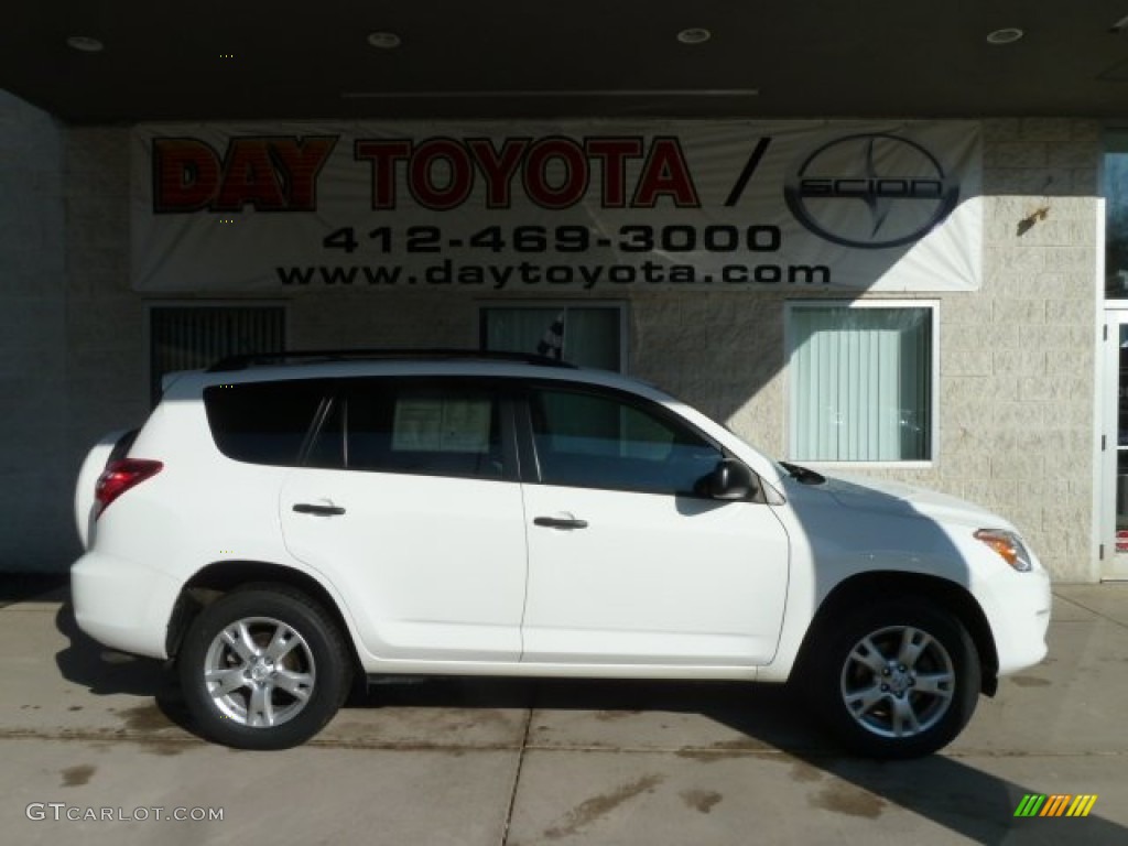 2009 RAV4 V6 4WD - Super White / Sand Beige photo #1