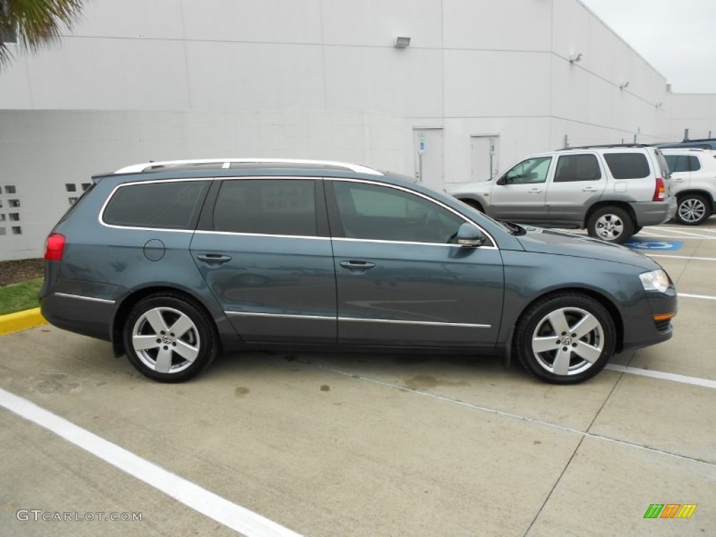 2009 Passat Komfort Wagon - Island Grey Metallic / Classic Grey photo #8