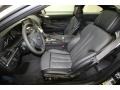 Black Nappa Leather Interior Photo for 2012 BMW 6 Series #62118785