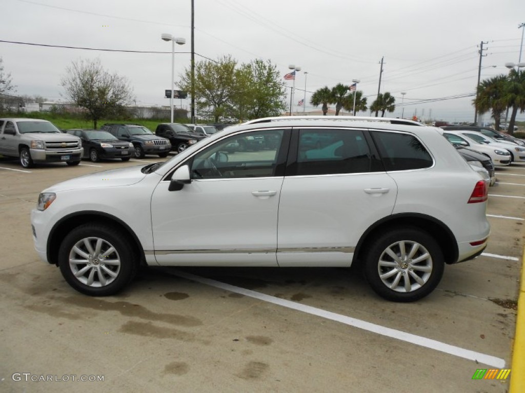 Campanella White 2012 Volkswagen Touareg TDI Sport 4XMotion Exterior Photo #62118931