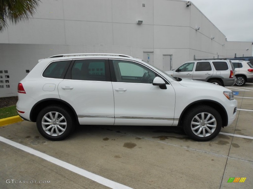 Campanella White 2012 Volkswagen Touareg TDI Sport 4XMotion Exterior Photo #62118967