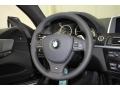 Black Nappa Leather Steering Wheel Photo for 2012 BMW 6 Series #62118966