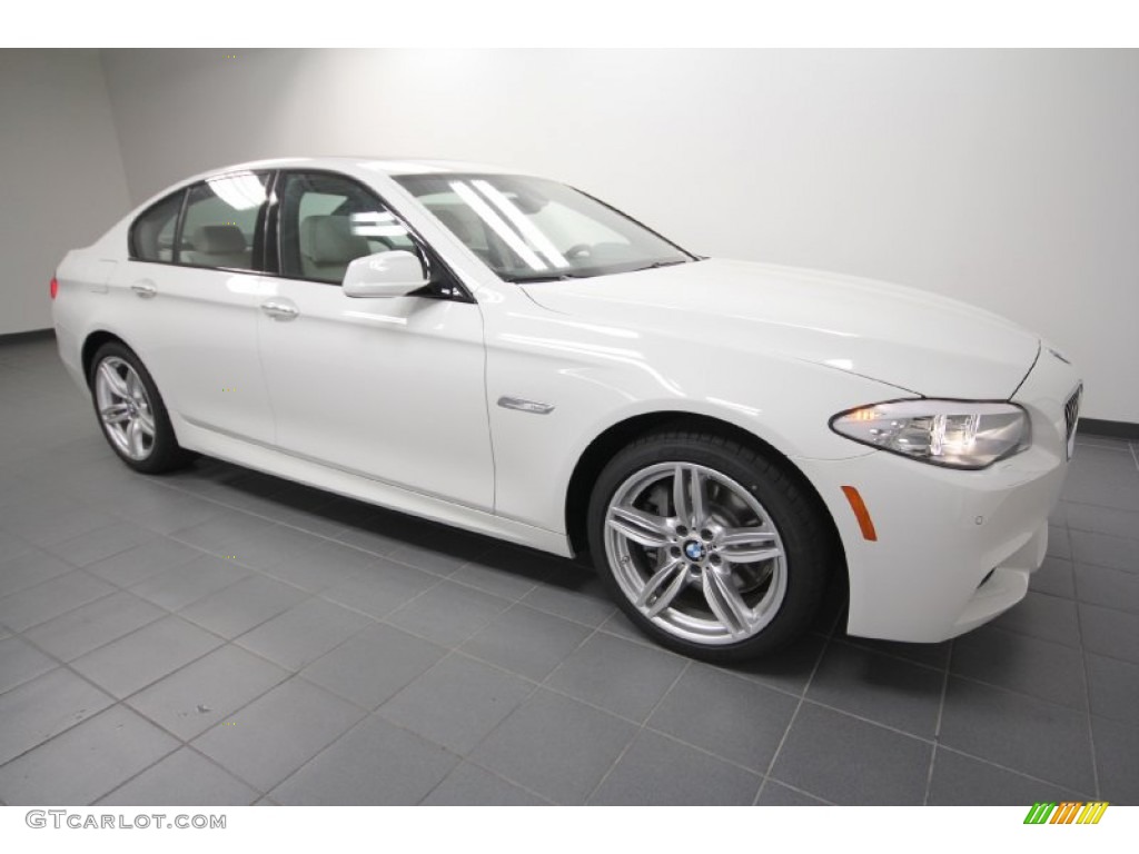 Alpine White 2012 BMW 5 Series 535i Sedan Exterior Photo #62119026