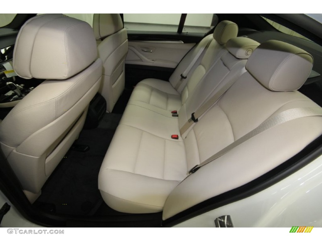 2012 BMW 5 Series 535i Sedan Rear Seat Photo #62119082