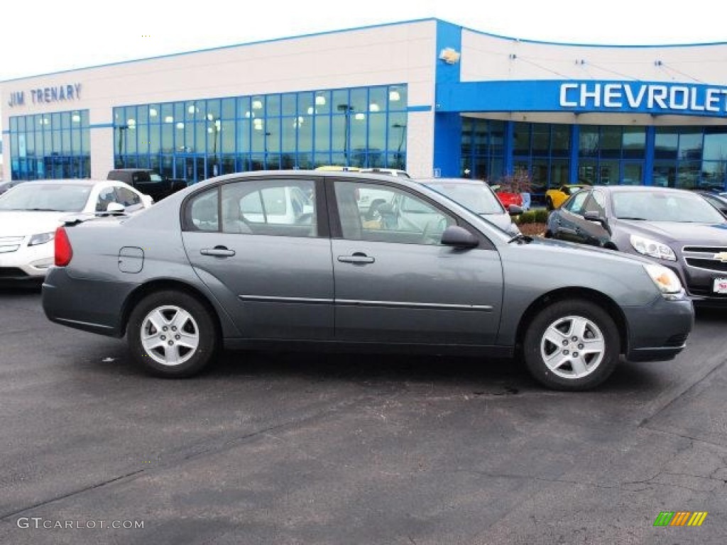 2004 Malibu LS V6 Sedan - Medium Gray Metallic / Gray photo #1