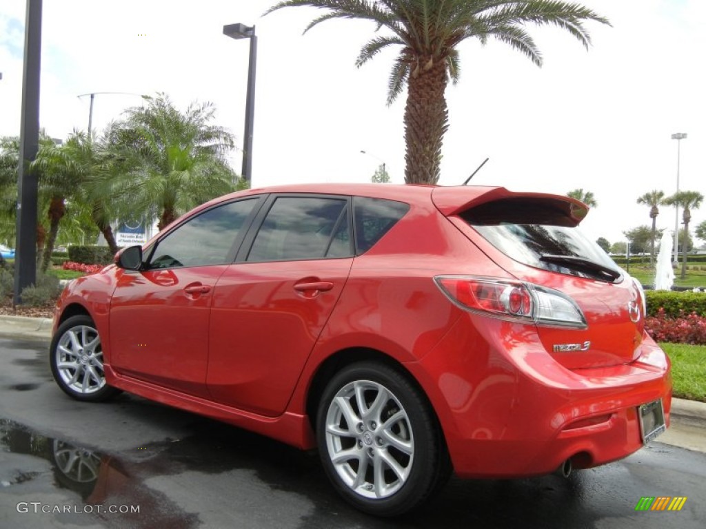 Velocity Red Mica 2012 Mazda MAZDA3 s Touring 5 Door Exterior Photo #62120903