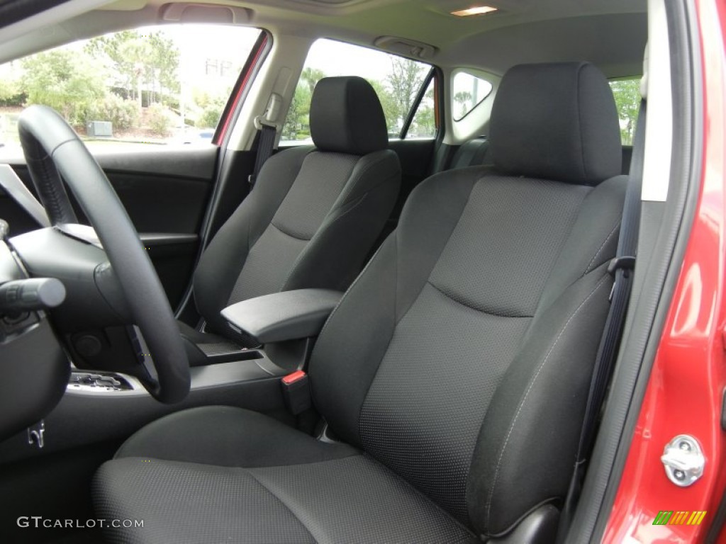 Black Interior 2012 Mazda MAZDA3 s Touring 5 Door Photo #62120948