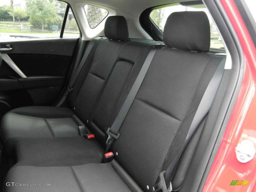 Black Interior 2012 Mazda MAZDA3 s Touring 5 Door Photo #62120973