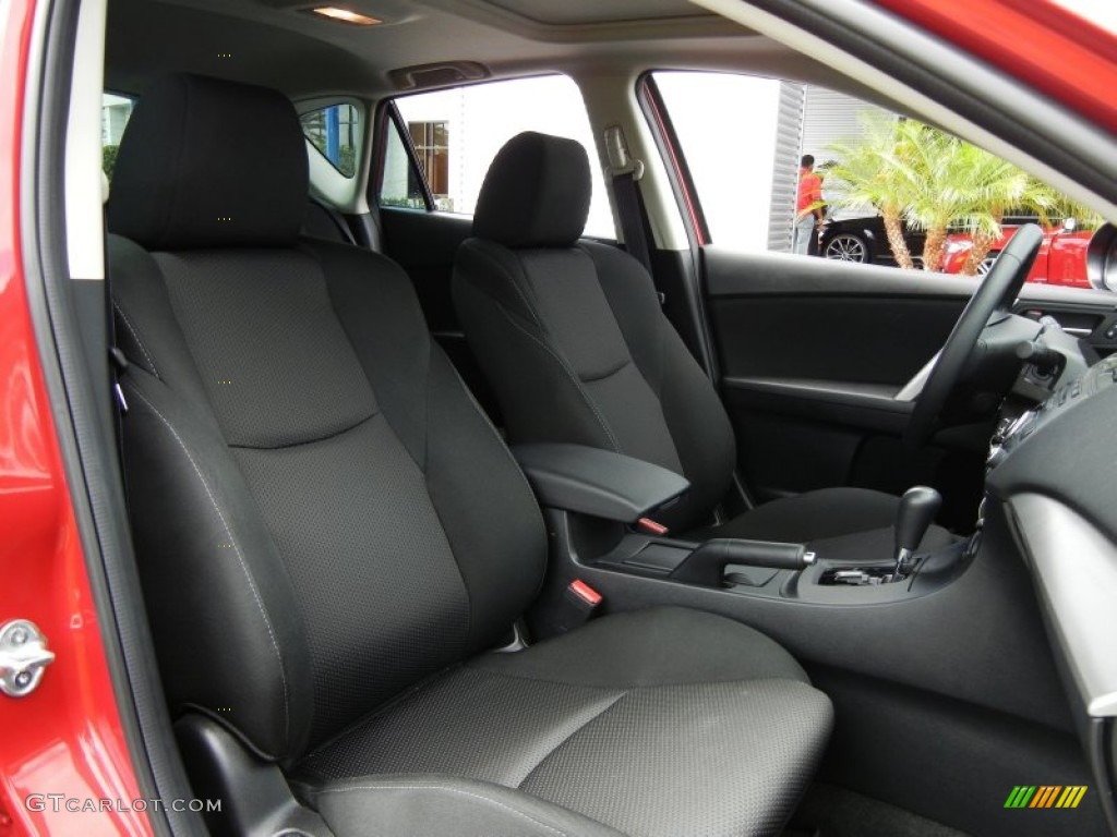 Black Interior 2012 Mazda MAZDA3 s Touring 5 Door Photo #62120993