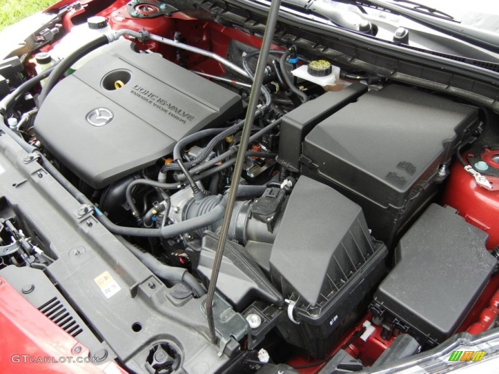2012 Mazda MAZDA3 s Touring 5 Door 2.5 Liter DOHC 16-Valve VVT 4 Cylinder Engine Photo #62121102