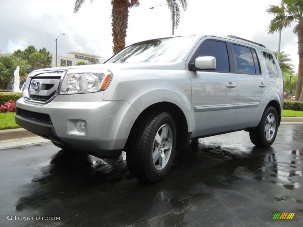 Alabaster Silver Metallic 2010 Honda Pilot EX-L Exterior Photo #62121131
