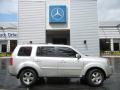 2010 Alabaster Silver Metallic Honda Pilot EX-L  photo #5