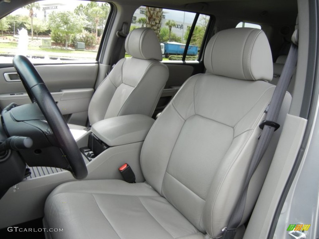 Gray Interior 2010 Honda Pilot EX-L Photo #62121221