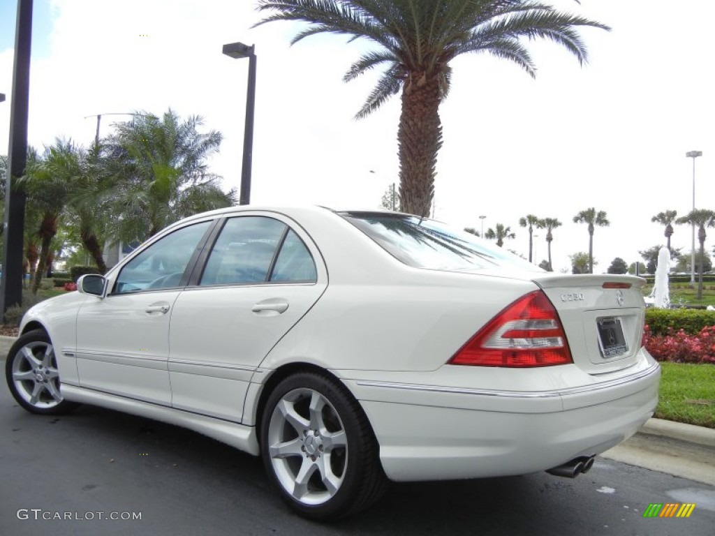 Arctic White 2007 Mercedes-Benz C 230 Sport Exterior Photo #62121461