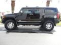 Black 2006 Hummer H3 Standard H3 Model Exterior