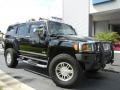 Black 2006 Hummer H3 Standard H3 Model Exterior