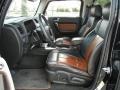 Ebony Black/Morroco Brown 2006 Hummer H3 Standard H3 Model Interior Color