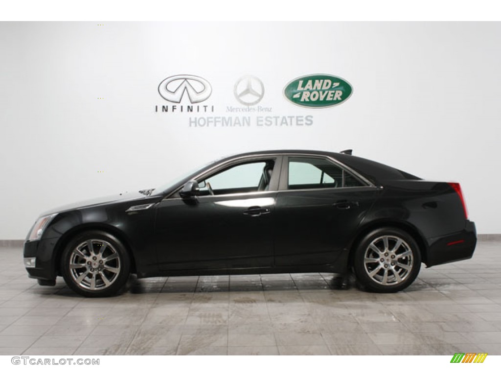 2009 CTS 4 AWD Sedan - Black Ice / Ebony photo #2