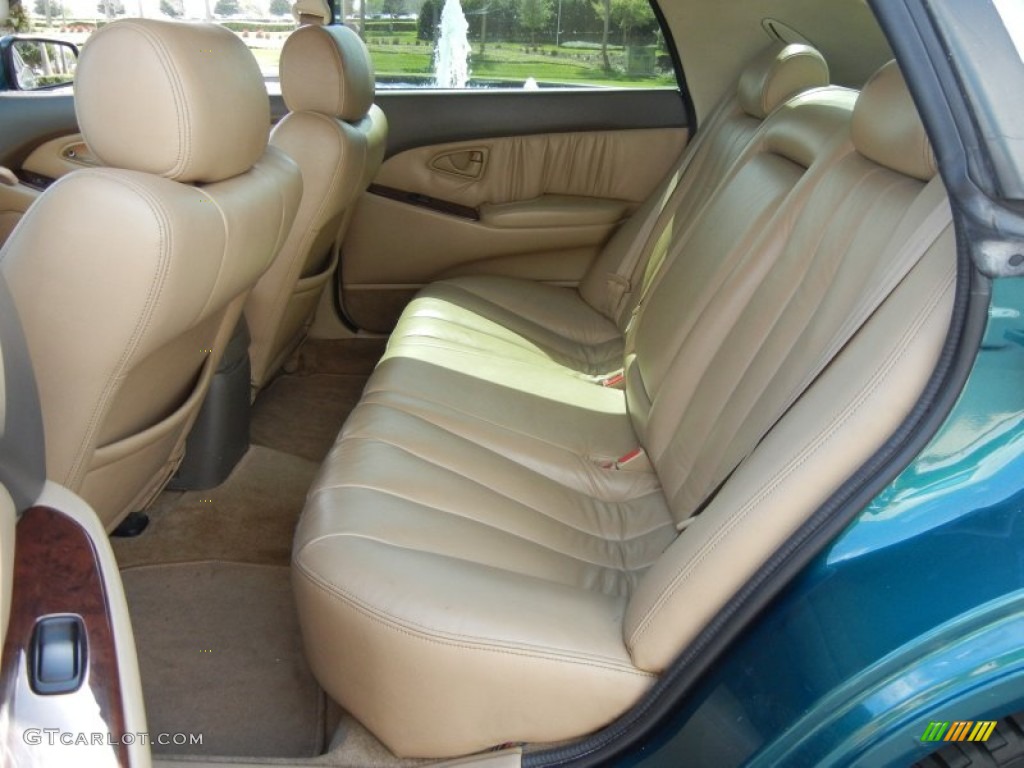 2001 Diamante LS - Martinique Green Pearl / Tan photo #15