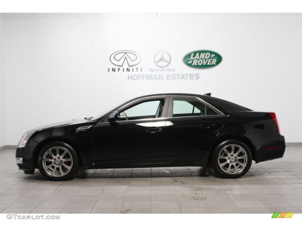 2009 CTS 4 AWD Sedan - Black Raven / Ebony photo #2