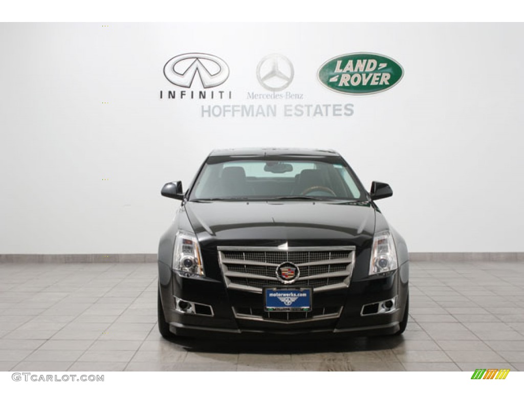 2009 CTS 4 AWD Sedan - Black Raven / Ebony photo #3