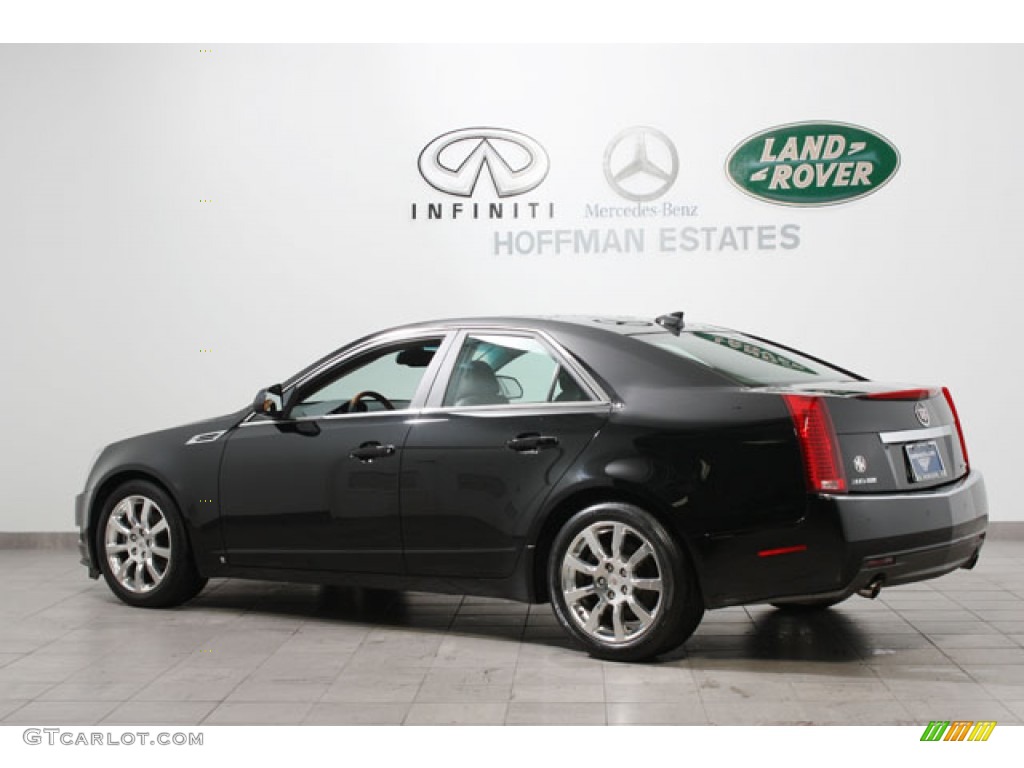 2009 CTS 4 AWD Sedan - Black Raven / Ebony photo #5
