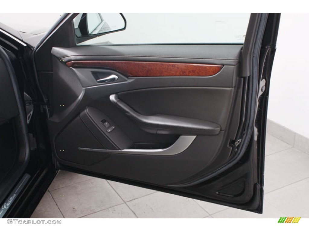 2009 CTS 4 AWD Sedan - Black Raven / Ebony photo #13