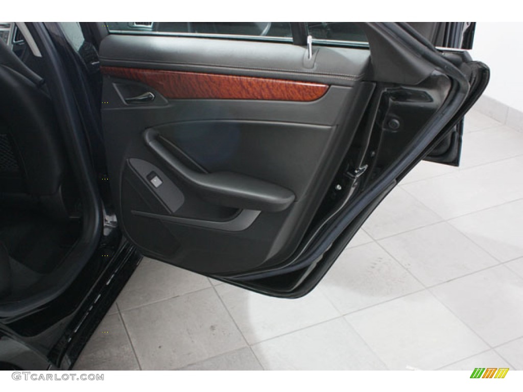 2009 CTS 4 AWD Sedan - Black Raven / Ebony photo #14