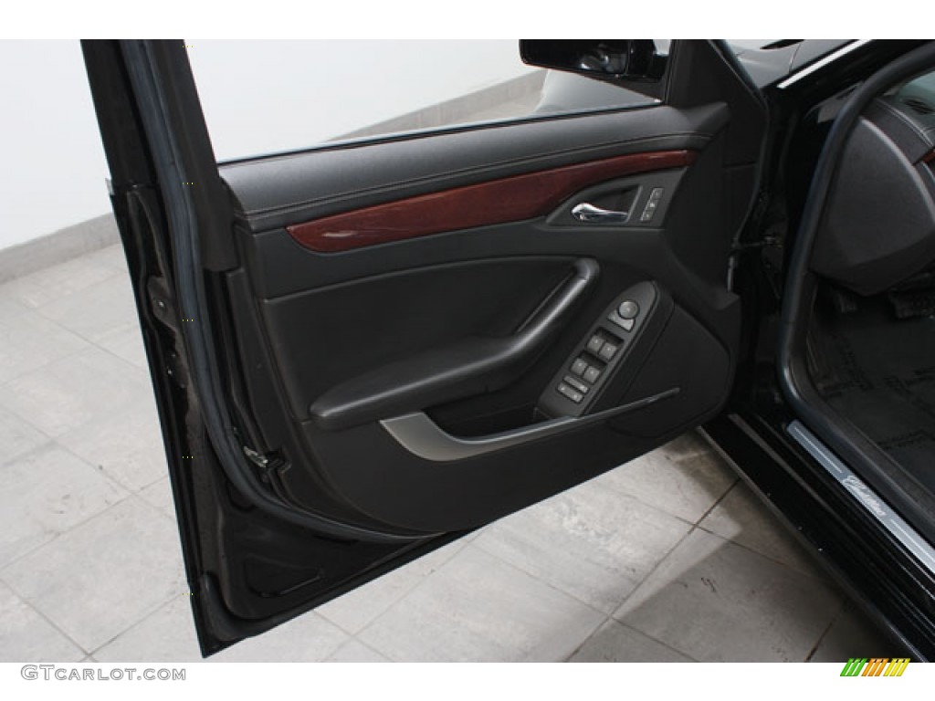 2009 CTS 4 AWD Sedan - Black Raven / Ebony photo #16