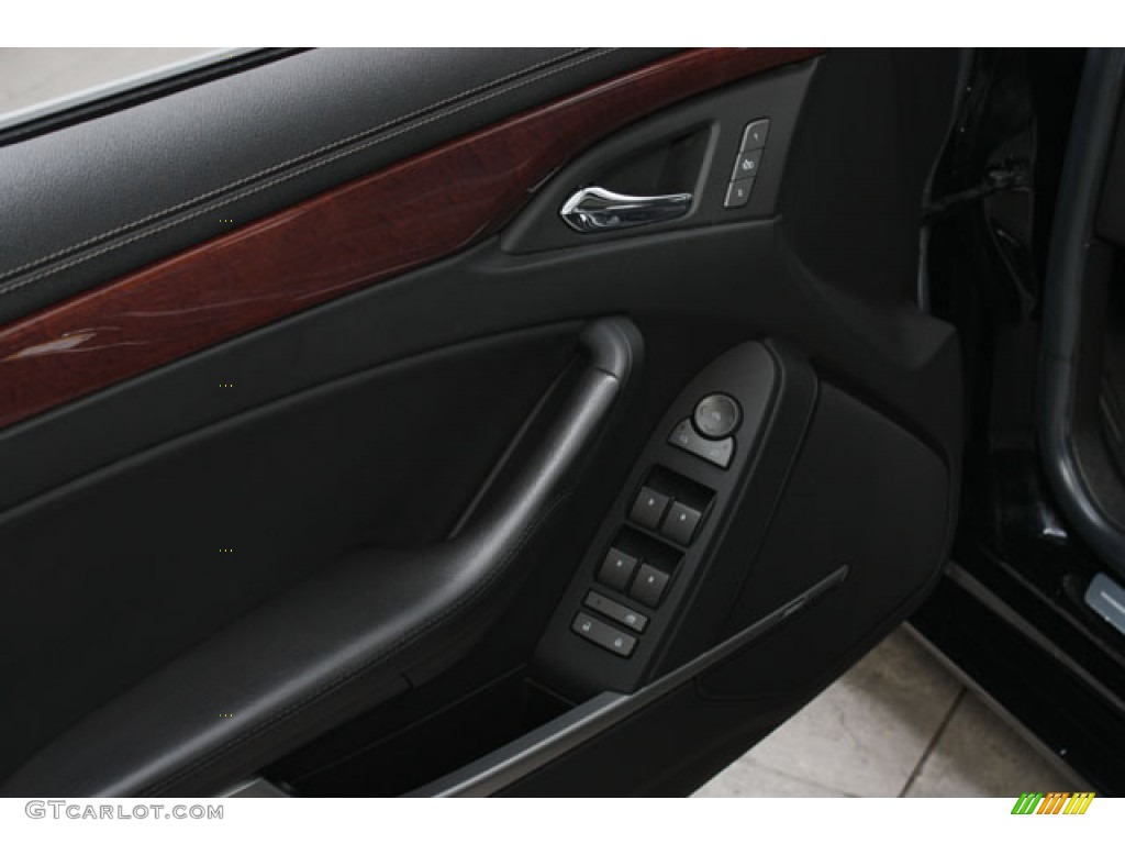2009 CTS 4 AWD Sedan - Black Raven / Ebony photo #17