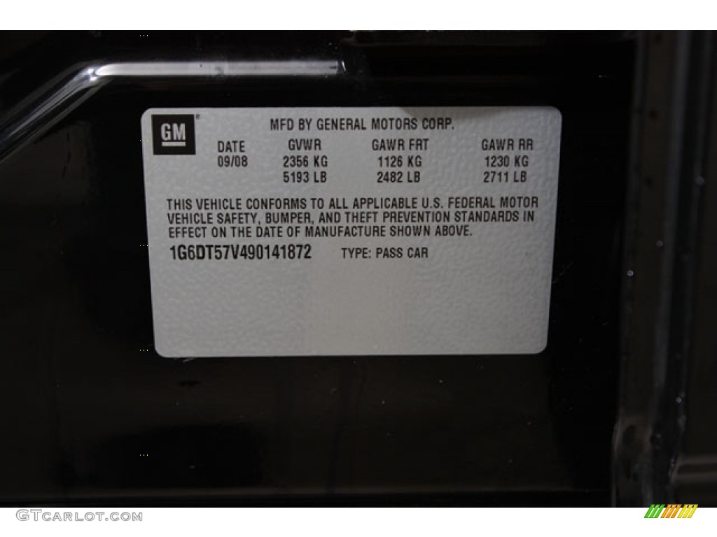 2009 CTS 4 AWD Sedan - Black Raven / Ebony photo #31