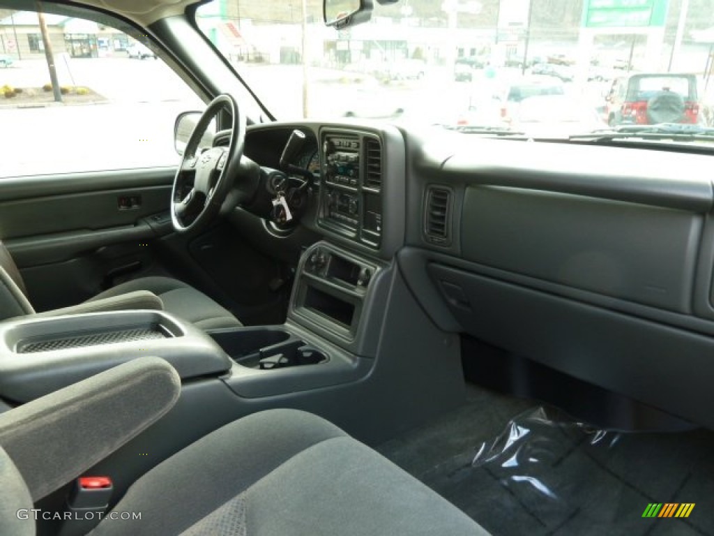 2004 Silverado 1500 Z71 Extended Cab 4x4 - Dark Gray Metallic / Dark Charcoal photo #14