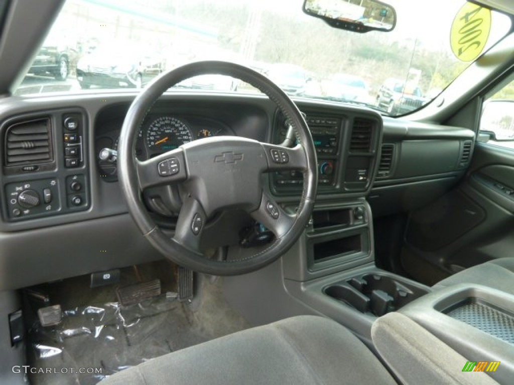 2004 Silverado 1500 Z71 Extended Cab 4x4 - Dark Gray Metallic / Dark Charcoal photo #19