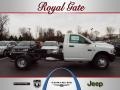Bright White 2012 Dodge Ram 3500 HD ST Regular Cab 4x4 Chassis