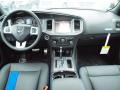 2011 Dodge Charger Black/Mopar Blue Interior Dashboard Photo
