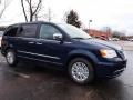 2012 True Blue Pearl Chrysler Town & Country Touring - L  photo #2