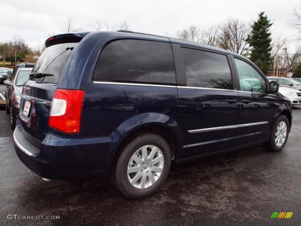 True Blue Pearl 2012 Chrysler Town & Country Touring Exterior Photo #62124893