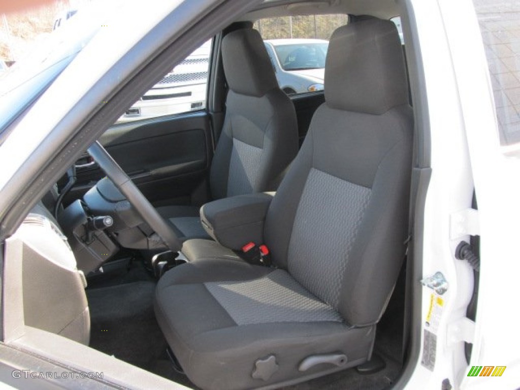 Ebony Interior 2012 GMC Canyon SLE Crew Cab 4x4 Photo #62125539