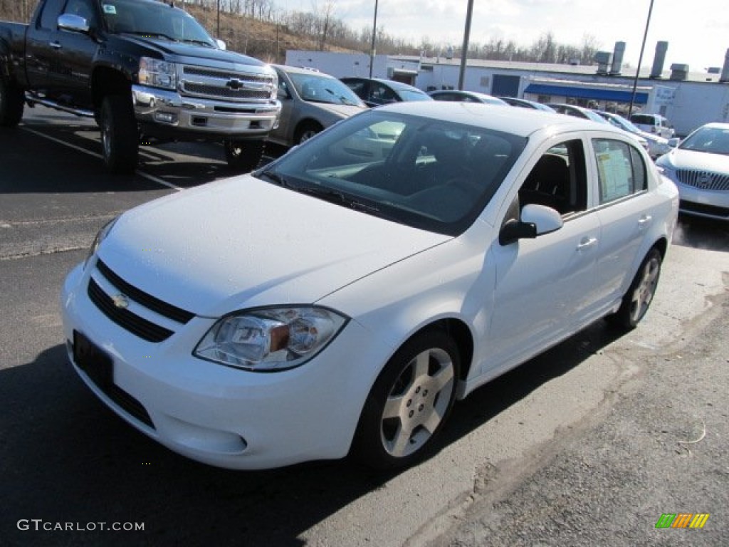 2010 Cobalt LT Sedan - Summit White / Ebony photo #6