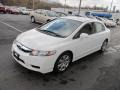 Taffeta White - Civic LX Sedan Photo No. 5