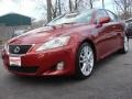 2007 Matador Red Mica Lexus IS 350  photo #1