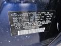 2X: Regatta Blue 2010 Hyundai Elantra GLS Color Code