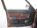 Red Rock Brown Cloth/Black Leather Door Panel Photo for 2012 Kia Soul #62127725