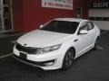 2012 Snow White Pearl Kia Optima Hybrid  photo #1