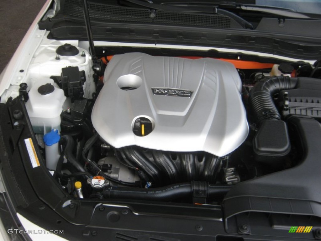 2012 Kia Optima Hybrid 2.4 Liter DOHC 16-Valve VVT 4 Cylinder Gasoline/Electric Hybrid Engine Photo #62128004