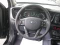 2012 Kia Optima Black Interior Steering Wheel Photo