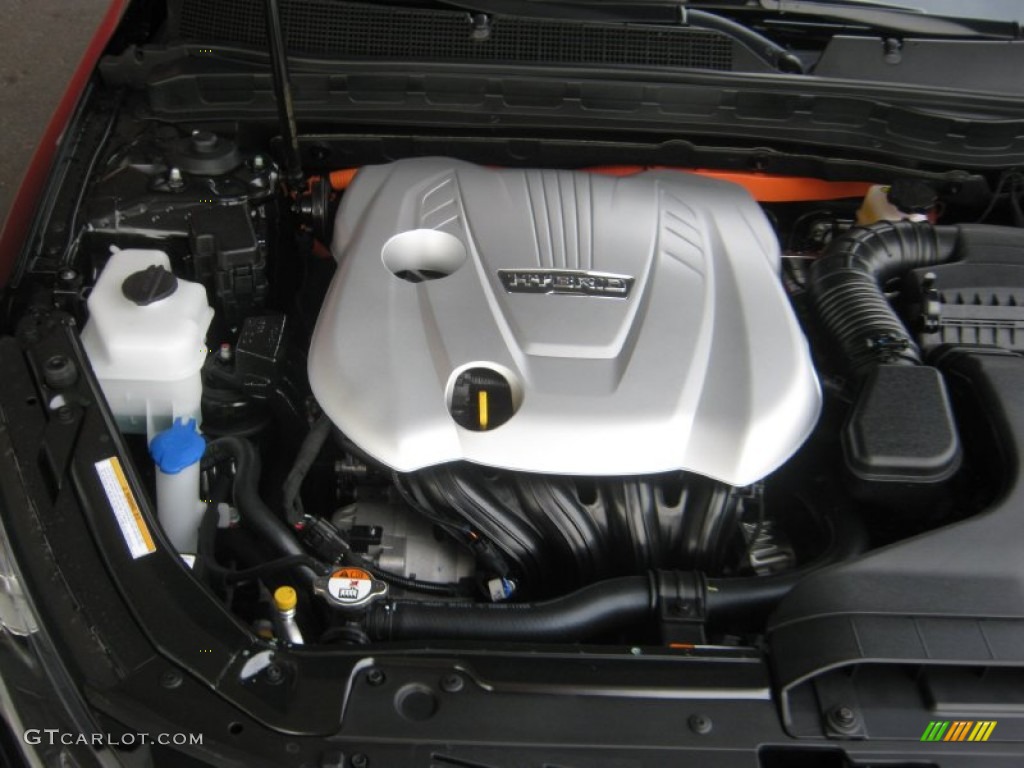 2012 Kia Optima Hybrid 2.4 Liter DOHC 16-Valve VVT 4 Cylinder Gasoline/Electric Hybrid Engine Photo #62128505