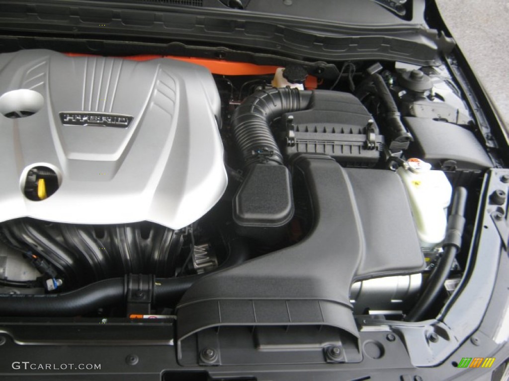 2012 Kia Optima Hybrid 2.4 Liter DOHC 16-Valve VVT 4 Cylinder Gasoline/Electric Hybrid Engine Photo #62128514
